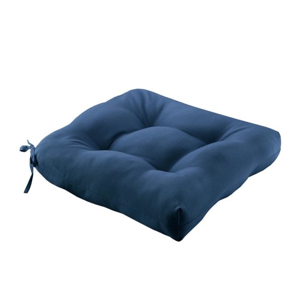 Pacifica Solid 3M Scotchgard Outdoor Seat Cushion - Image 2