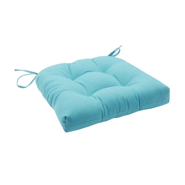 Pacifica Solid 3M Scotchgard Outdoor Seat Cushion