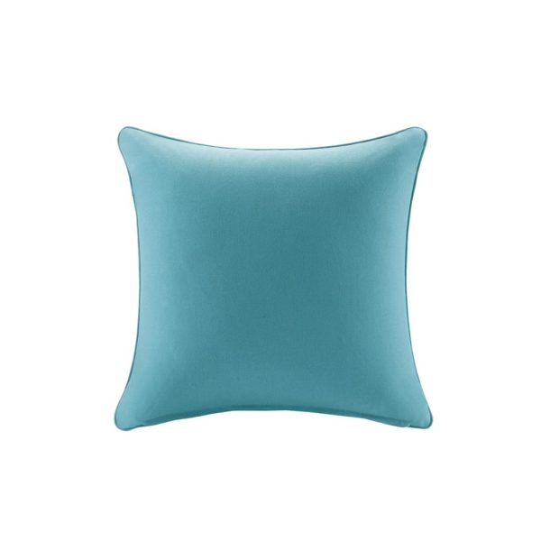 Pacifica Solid 3M Scotchgard Outdoor Square Pillow - Image 2