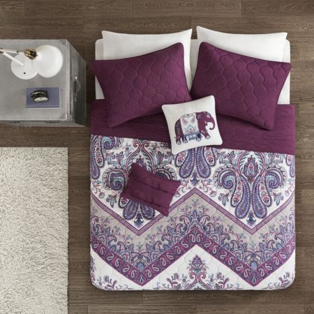 Tulay Reversible Coverlet Set