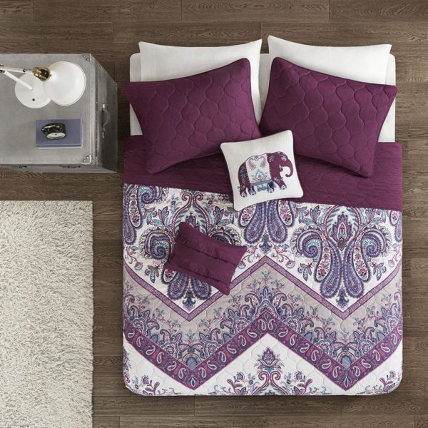 Tulay Reversible Coverlet Set