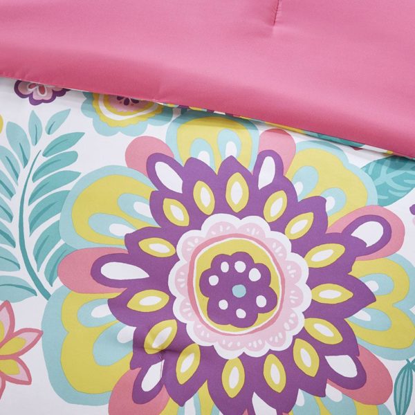 Camille Floral Comforter Set - Image 4