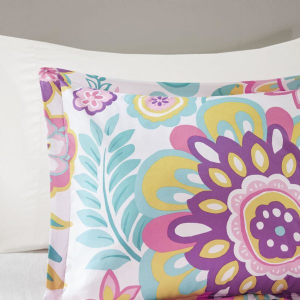 Camille Floral Comforter Set - Image 5