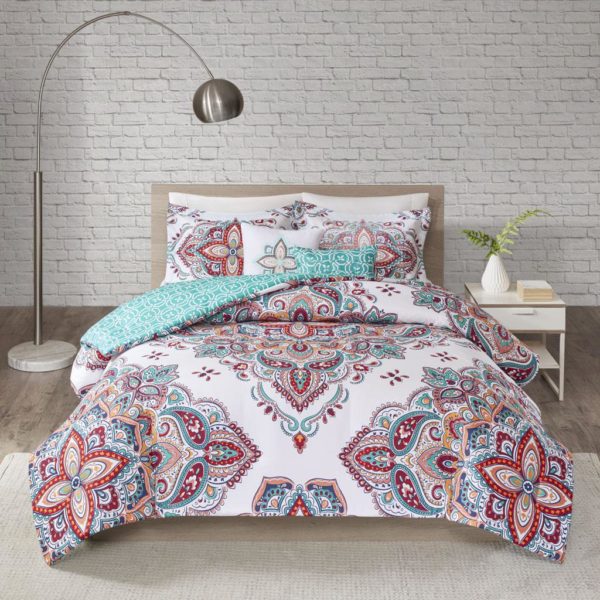 Amari 5 Piece Reversible Print Comforter Set - Image 5
