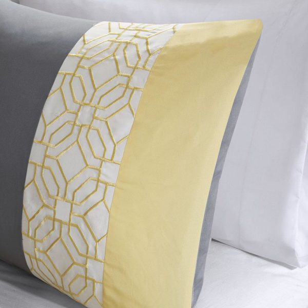 Donnell Embroidered 5 Piece Comforter Set - Image 5
