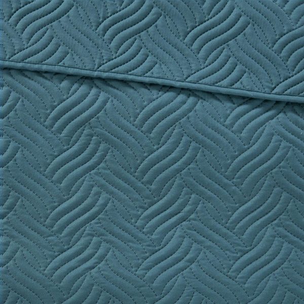 Lucca 3 Piece Reversible Embossed Coverlet Set - Image 11