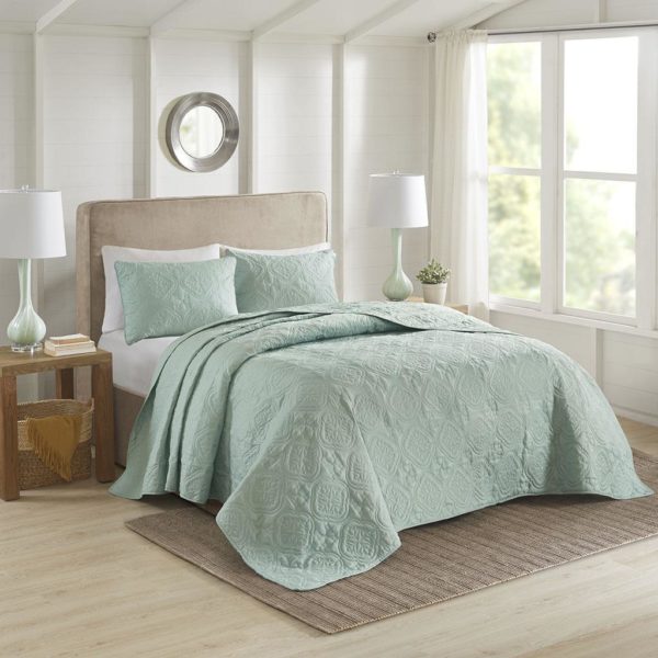 Oakley 3 Piece Reversible Bedspread Set - Image 3