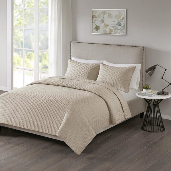 Otto 3 Piece Reversible Coverlet Set - Image 5