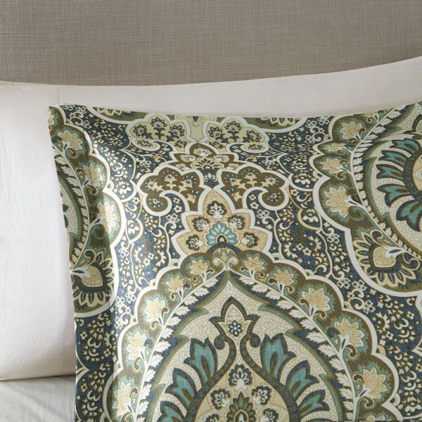 Cameron 7 Piece Charmeuse  Comforter Set - Image 3