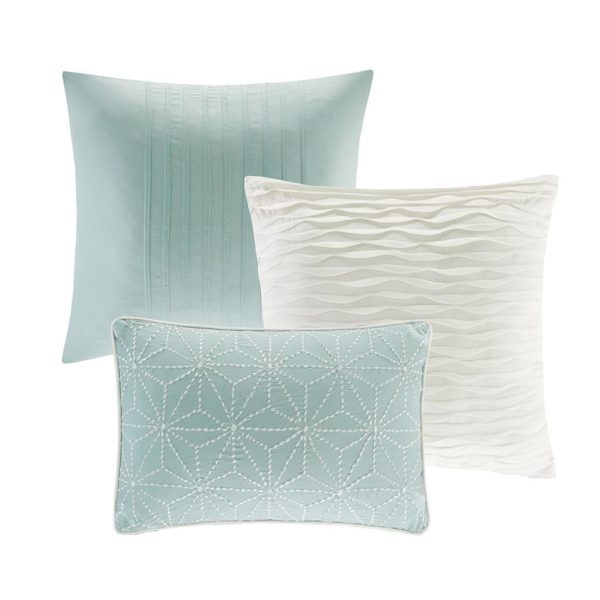Sakura 8 Piece Cotton Comforter Set - Image 3
