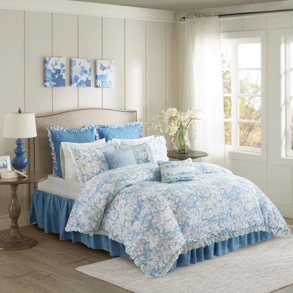 Sophie 9 Piece Seersucker Comforter Set