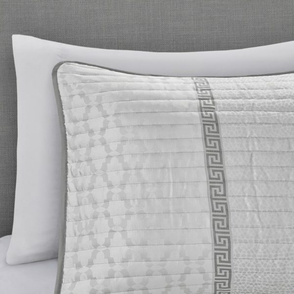 Bennett 4 Piece Reversible Jacquard Coverlet Set - Image 4