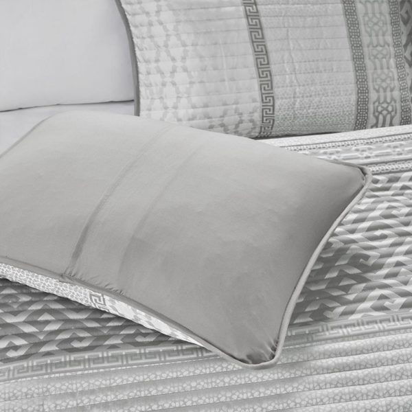 Bennett 4 Piece Reversible Jacquard Coverlet Set - Image 5