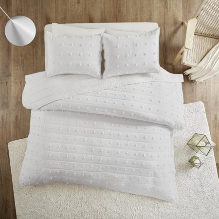 Brooklyn Cotton Jacquard Coverlet Set