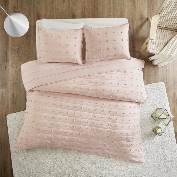 Brooklyn Cotton Jacquard Coverlet Set - Image 2
