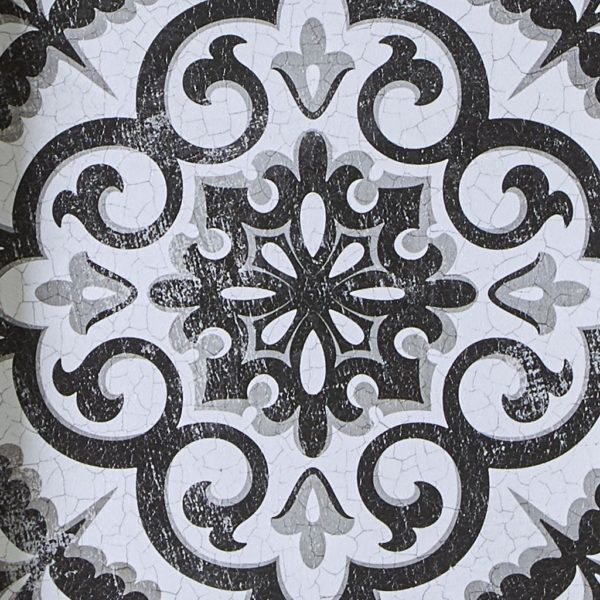 Black and White Tiles 3 Piece Deco Box Wall Art Gel Coating - Image 5