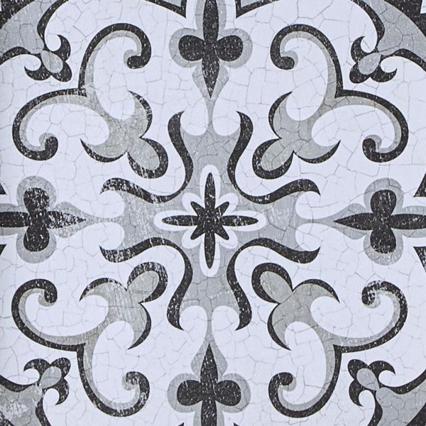 Black and White Tiles 3 Piece Deco Box Wall Art Gel Coating - Image 3