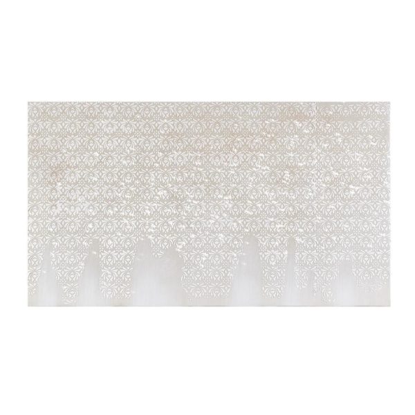 Floral Cascade Heavy Textured Canvas with Glitter Embellishment - Image 2