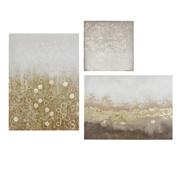 Radiant Impression Hand Embellished Gallery Art Set of 3 - Image 2