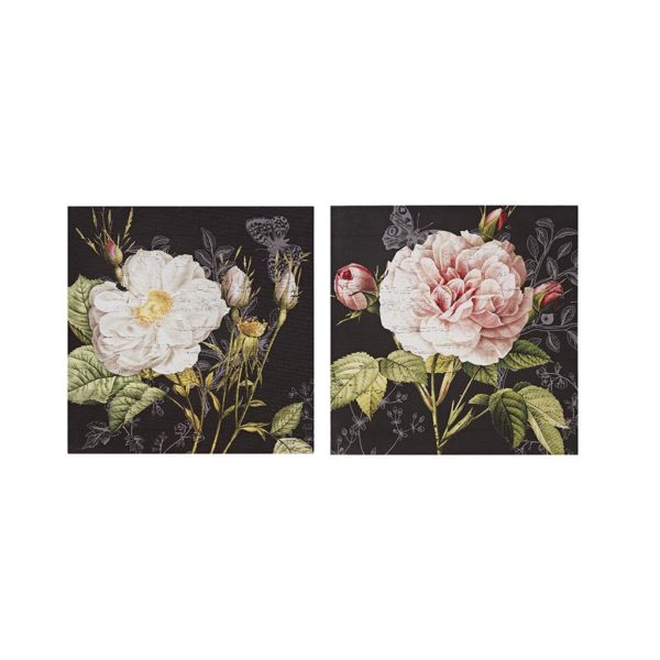 Restoration Rose Printed Canvas 2 Piece Set - Image 2