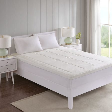 Deluxe 3" Quilted Memory Foam Mattress Topper