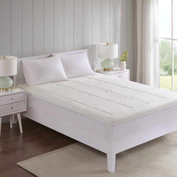 Deluxe 3" Quilted Memory Foam Mattress Topper