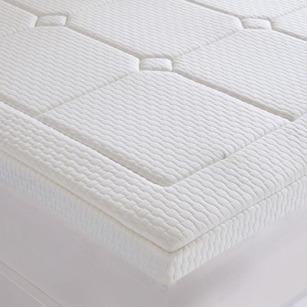 Deluxe 3" Quilted Memory Foam Mattress Topper - Image 4