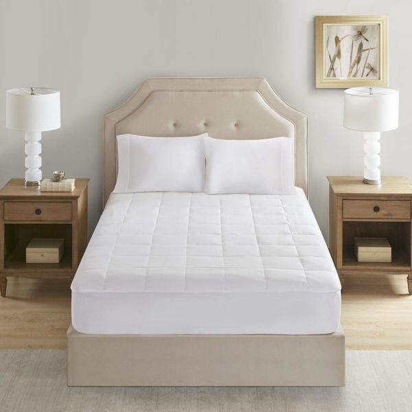 Cotton 300TC Tencel Filled Mattress Pad Antimicrobial BI-OME Odor Eliminator - Image 2