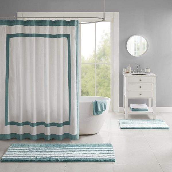 Kagen Reversible High Pile Tufted Bath Rug - Image 4