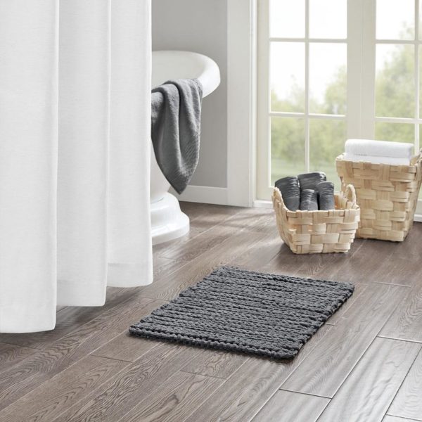 Lasso 100% Cotton Chenille Chain Stitch Rug - Image 7