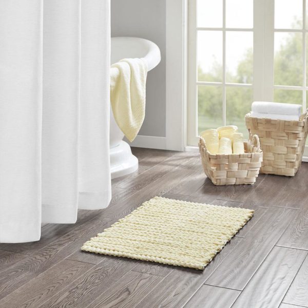 Lasso 100% Cotton Chenille Chain Stitch Rug