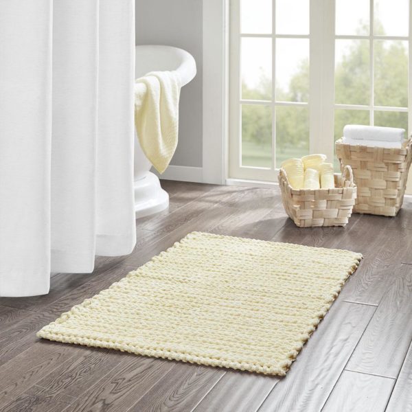 Lasso 100% Cotton Chenille Chain Stitch Rug - Image 3
