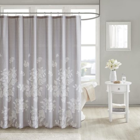 Marian 100% Cotton Printed Shower Curtain
