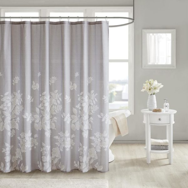 Marian 100% Cotton Printed Shower Curtain