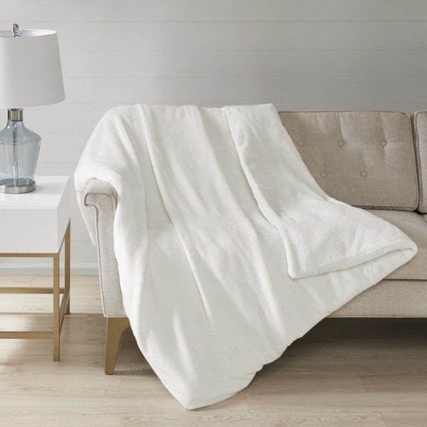 Plush Solid Weighted Blanket - Image 2