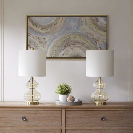 Ellipse Table Lamp Set Of 2