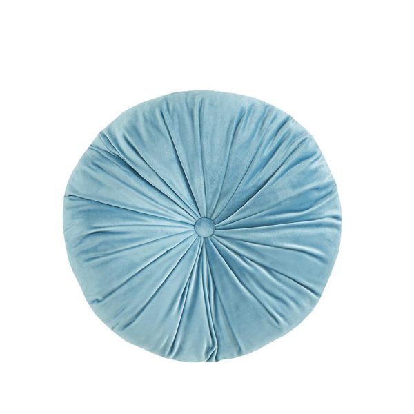 Afina Poly Velvet Round Cushion Pillow - Image 4