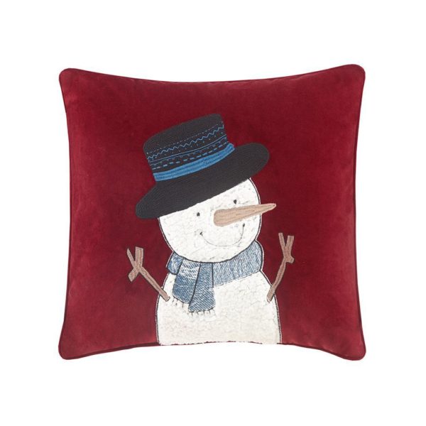 Jolly The Snowman Pillow