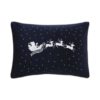 Santa's Christmas Eve Oblong Dec Pillow