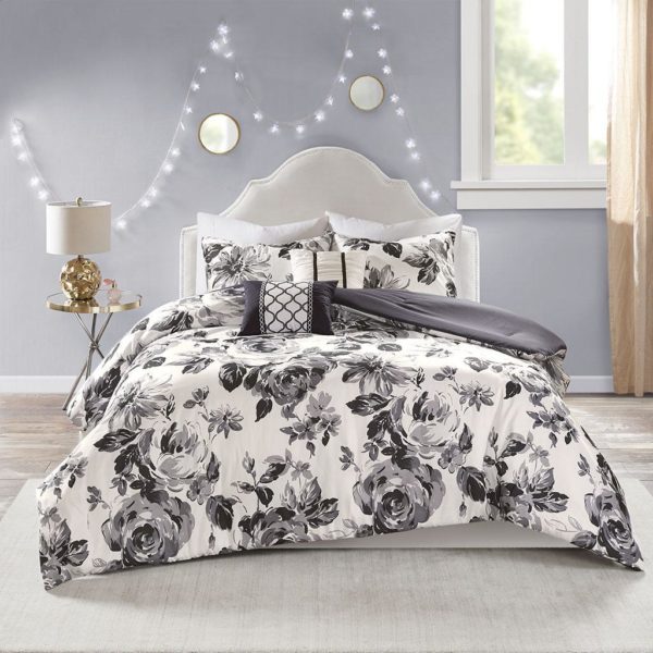 Dorsey Floral Print Comforter Set - Image 3