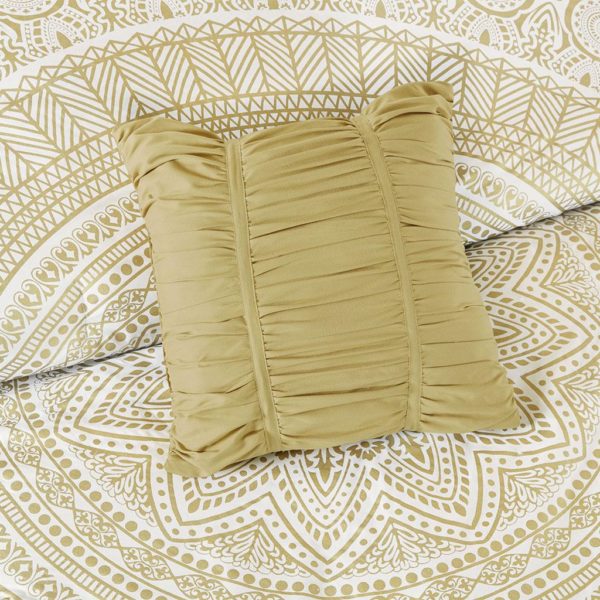 Nomad Metallic Medallion Printed Comforter Set - Image 5