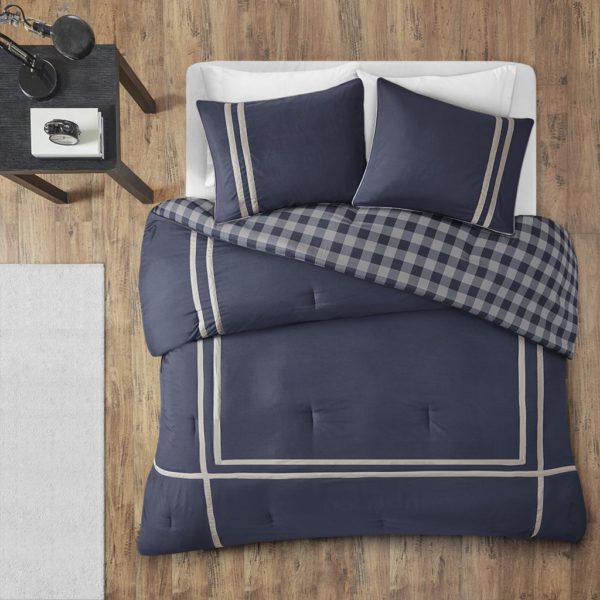Oxford Reversible Comforter Set - Image 2