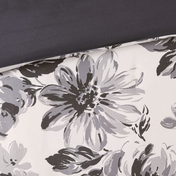 Dorsey Floral Print Duvet Cover Set - Image 5