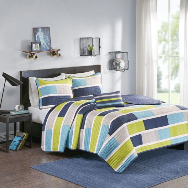 Bradley Reversible Coverlet Set