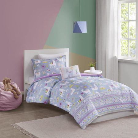 Andes Printed Llama Comforter Set