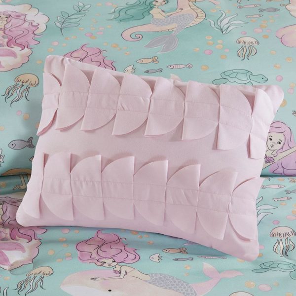 Darya Printed Mermaid Comforter Set - Image 4