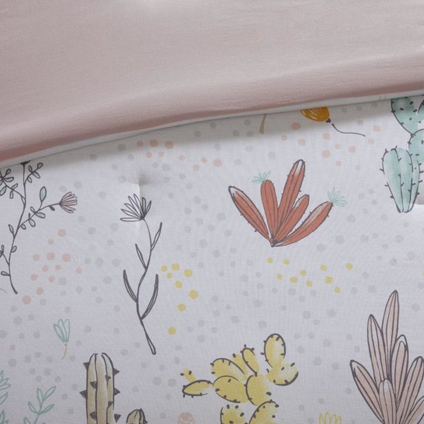 Desert Bloom Cotton Printed Comforter Set - Image 2