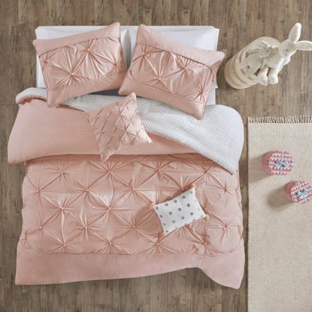 Aurora Cotton Reversible Duvet Cover Set