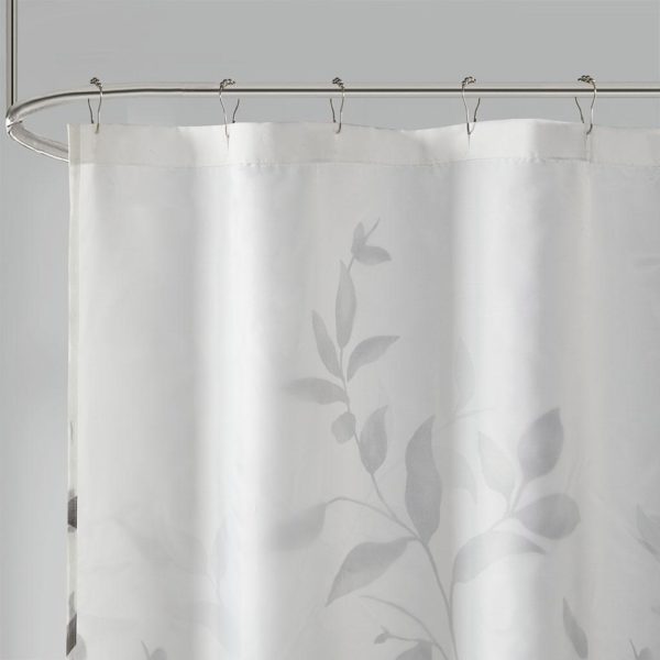 Cecily Burnout Printed Shower Curtain - Image 5