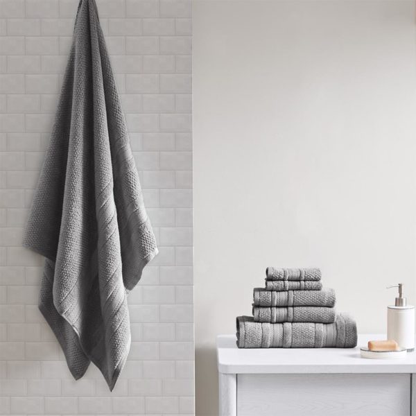 Adrien Super Soft 6 Piece Cotton Towel Set - Image 4